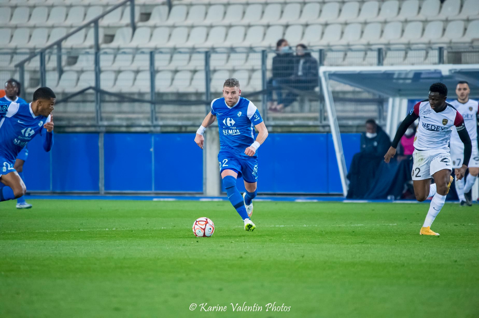 Yoric RAVET -  Grenoble Foot 38 - FC Sochaux-Montbéliard - Soccer - Grenoble Vs Sochaux (#GF38vsFCSM2022) Photo by: Karine Valentin | Siuxy Sports 2022-02-12