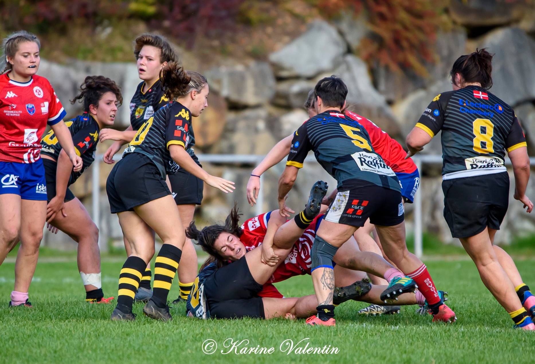  FC Grenoble Rugby - Stade Olympique de Chambéry rugby - Rugby - FC Grenoble VS SOC Rugby (#GrenobleVsSOC2021oct) Photo by: Karine Valentin | Siuxy Sports 2021-10-31