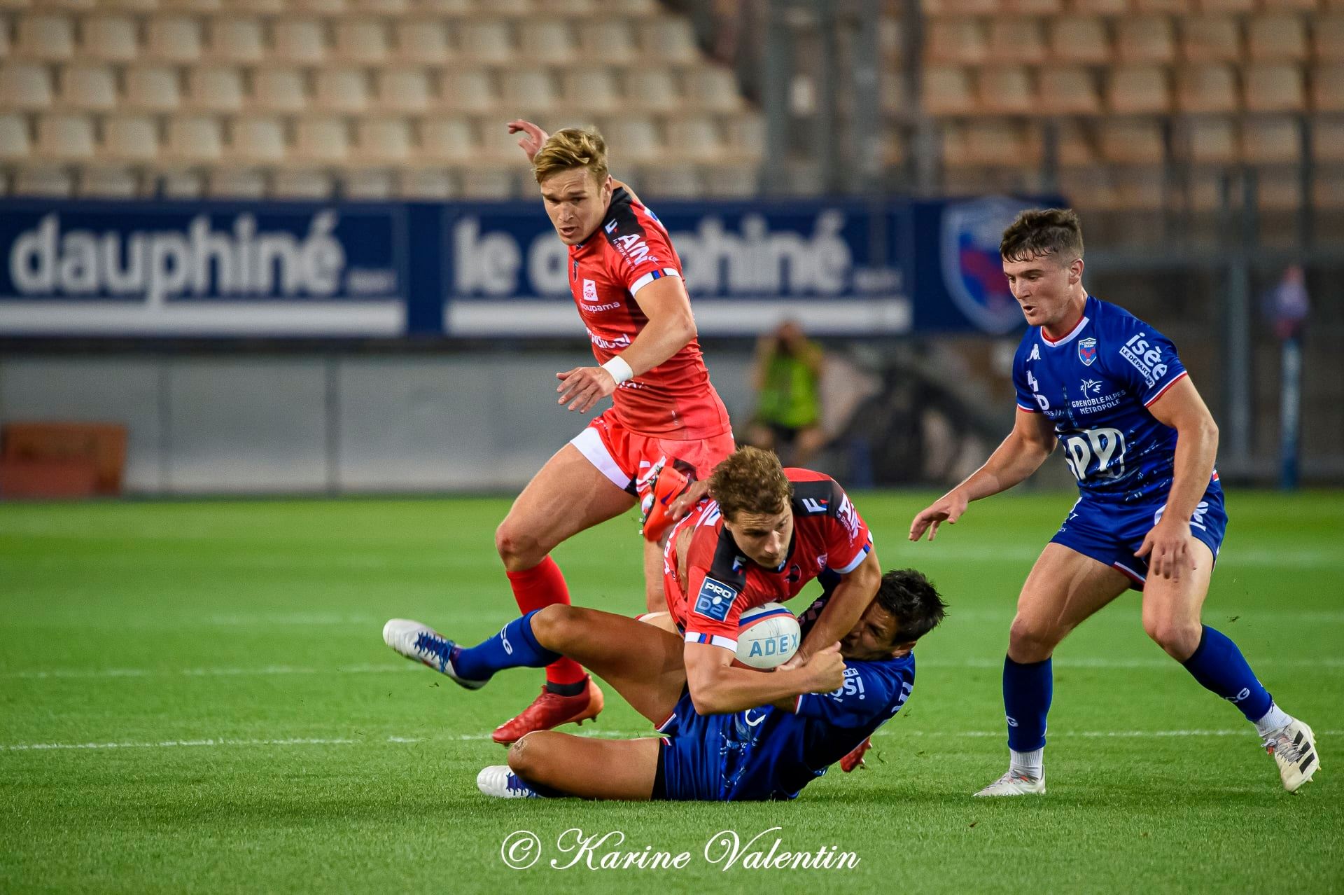  FC Grenoble Rugby - US Oyonnax Rugby - Rugby - Grenoble Vs Oyonnax (#FCGvsUSORoct2021) Photo by: Karine Valentin | Siuxy Sports 2021-08-27