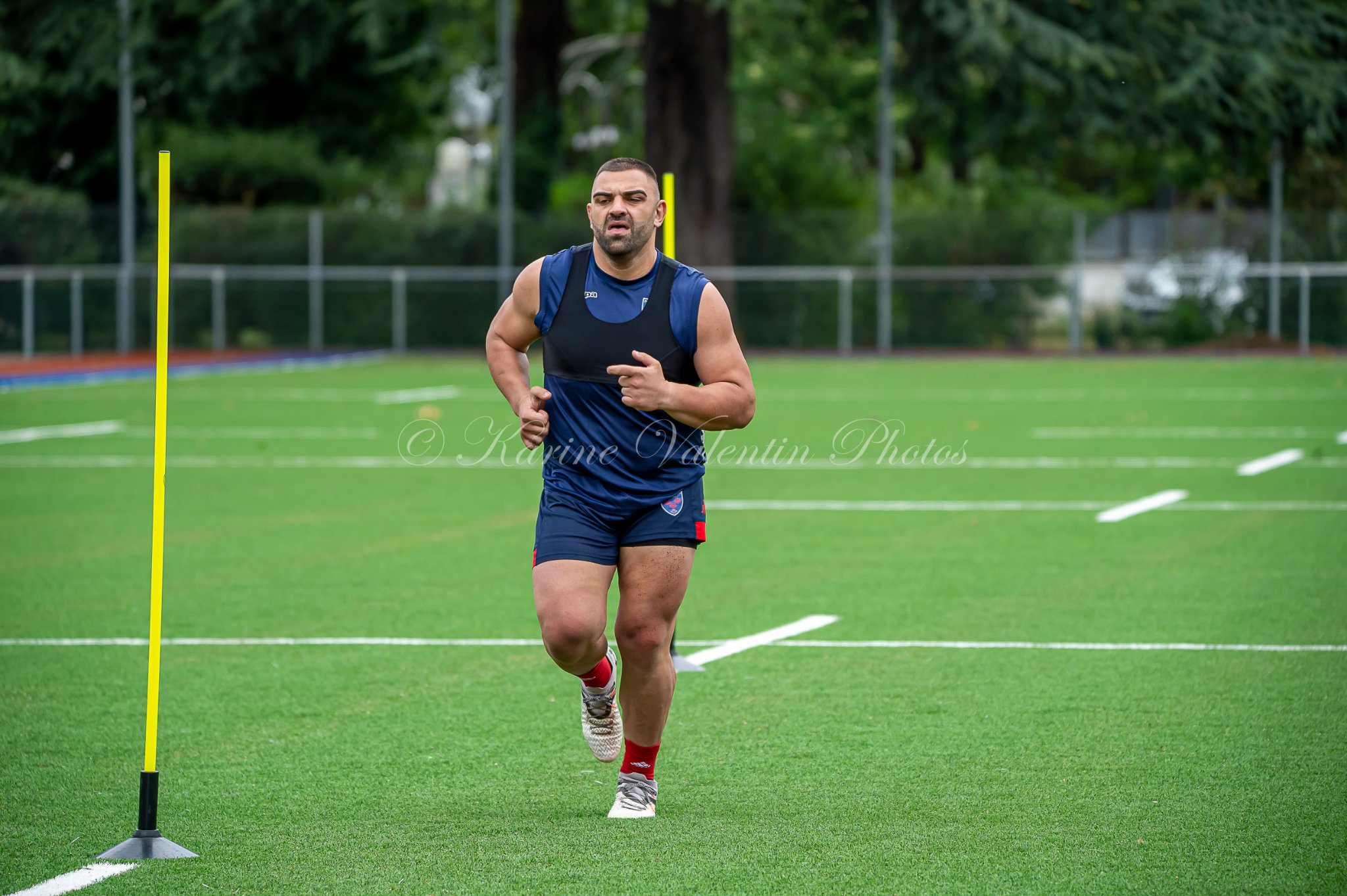 Zurab ZHVANIA -  FC Grenoble Rugby -  - Rugby - Reprise des entraînements à Grenoble: FCG 2022-2023 (#FCG1entrainement2022) Photo by: Karine Valentin | Siuxy Sports 2022-07-02