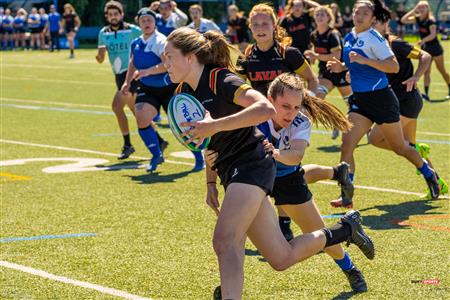 RSEQ Rugby Fém - Univ. de Montréal (0) vs (57) Univ. Laval - Reel A1