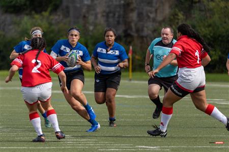 RSEQ Rugby Fem - U. de Montréal (70) vs (3) McGill - Reel A1 - 1er mi-temps
