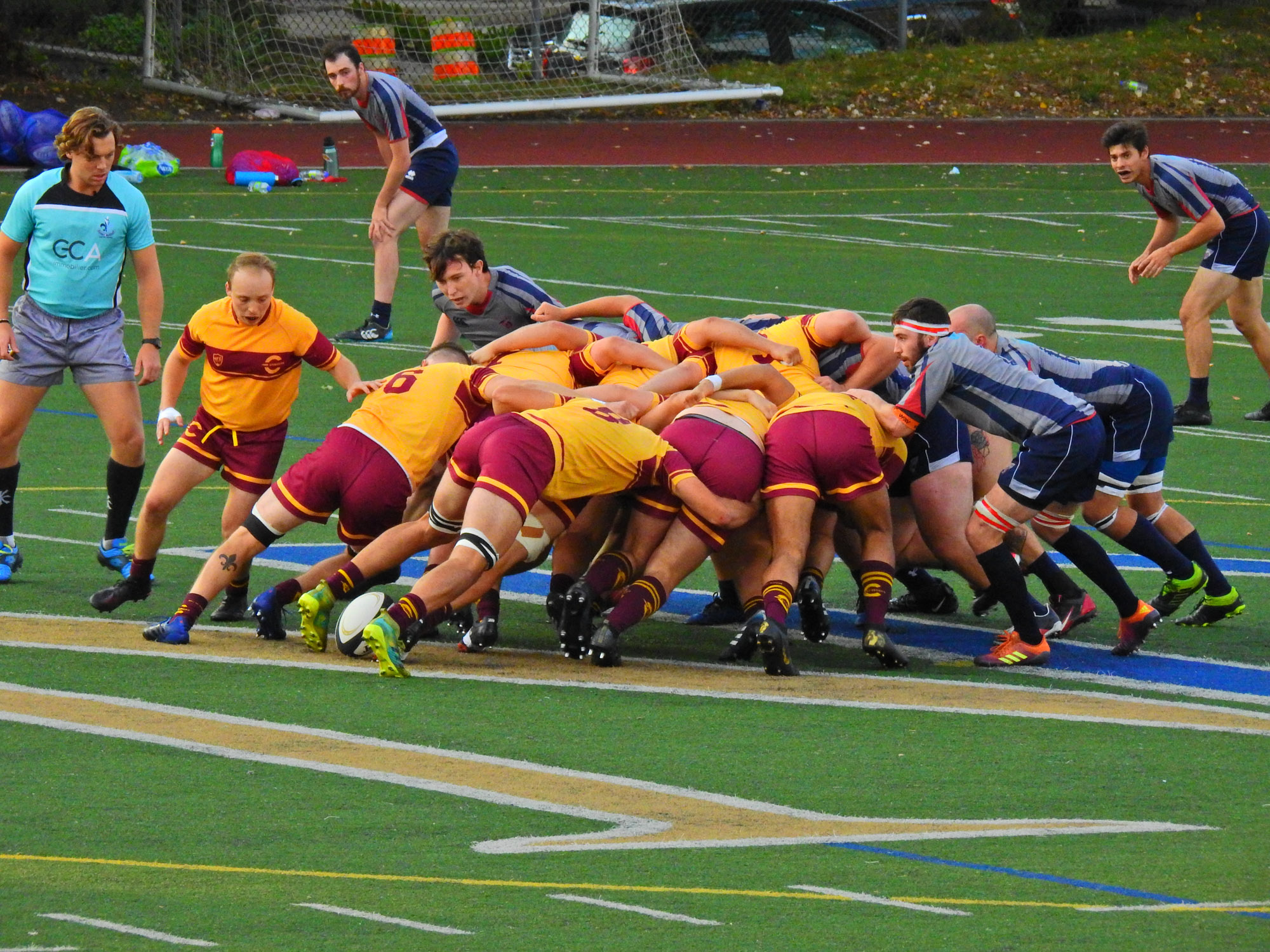 Andrew GARDINER - Justin SAVOIE-DAVIES -  Université Concordia - ÉTS (École de technologie supérieure) - Rugby -  (#ETSvsConcordia) Photo by:  | Siuxy Sports 2021-09-11
