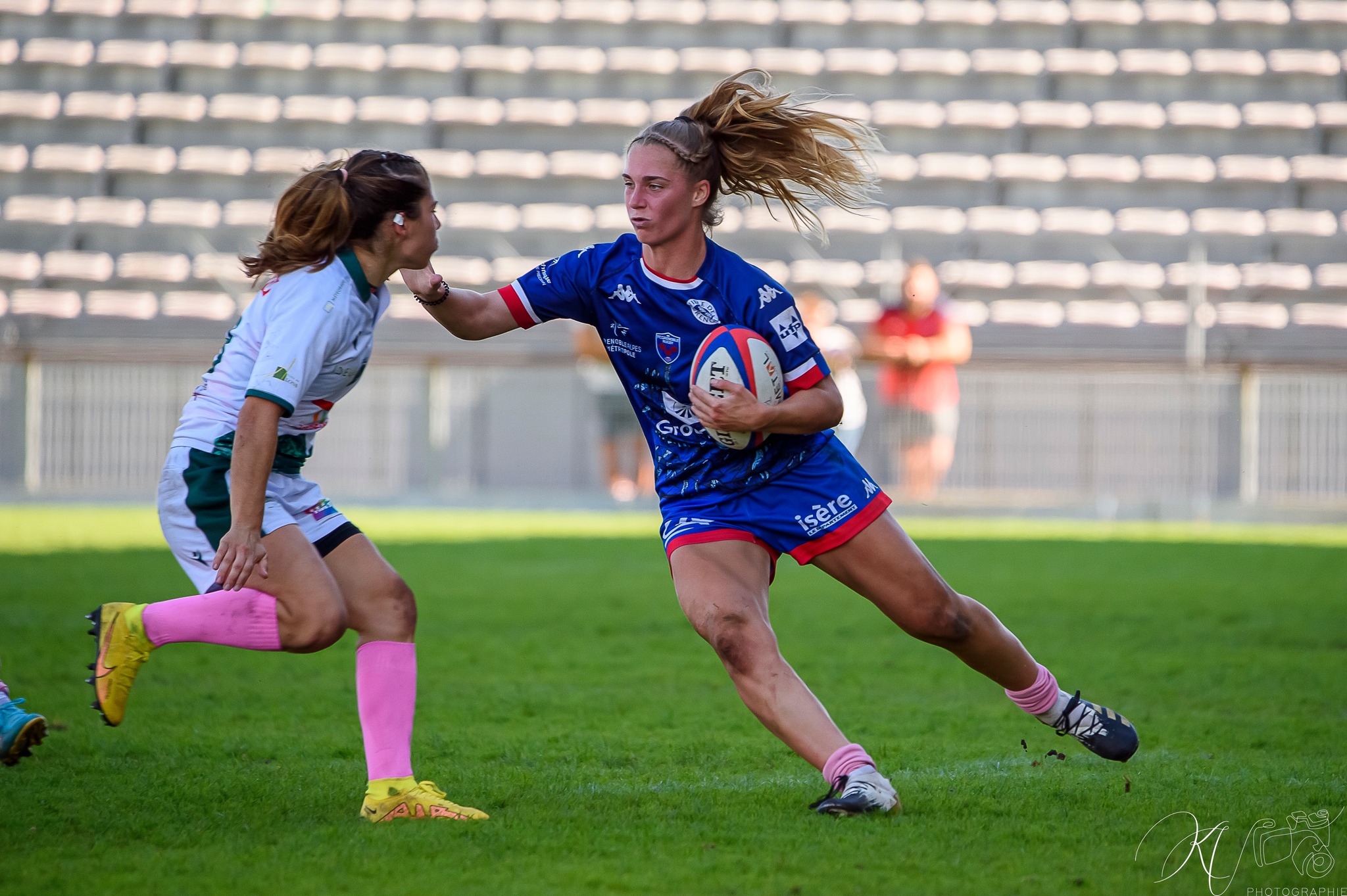 Lea CHAMPON -  FC Grenoble Rugby - Section Paloise - Rugby - Grenoble Amazones (51) vs (12) Lons Section Paloise (#AmazonesVsLONS2022) Photo by: Karine Valentin | Siuxy Sports 2022-10-16