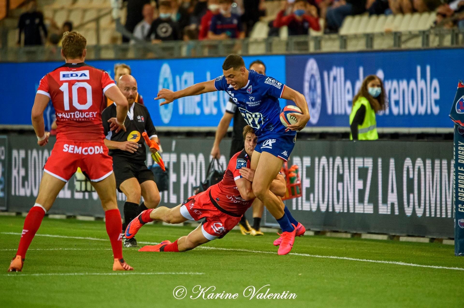  FC Grenoble Rugby - US Oyonnax Rugby - Rugby - Grenoble Vs Oyonnax (#FCGvsUSORoct2021) Photo by: Karine Valentin | Siuxy Sports 2021-08-27