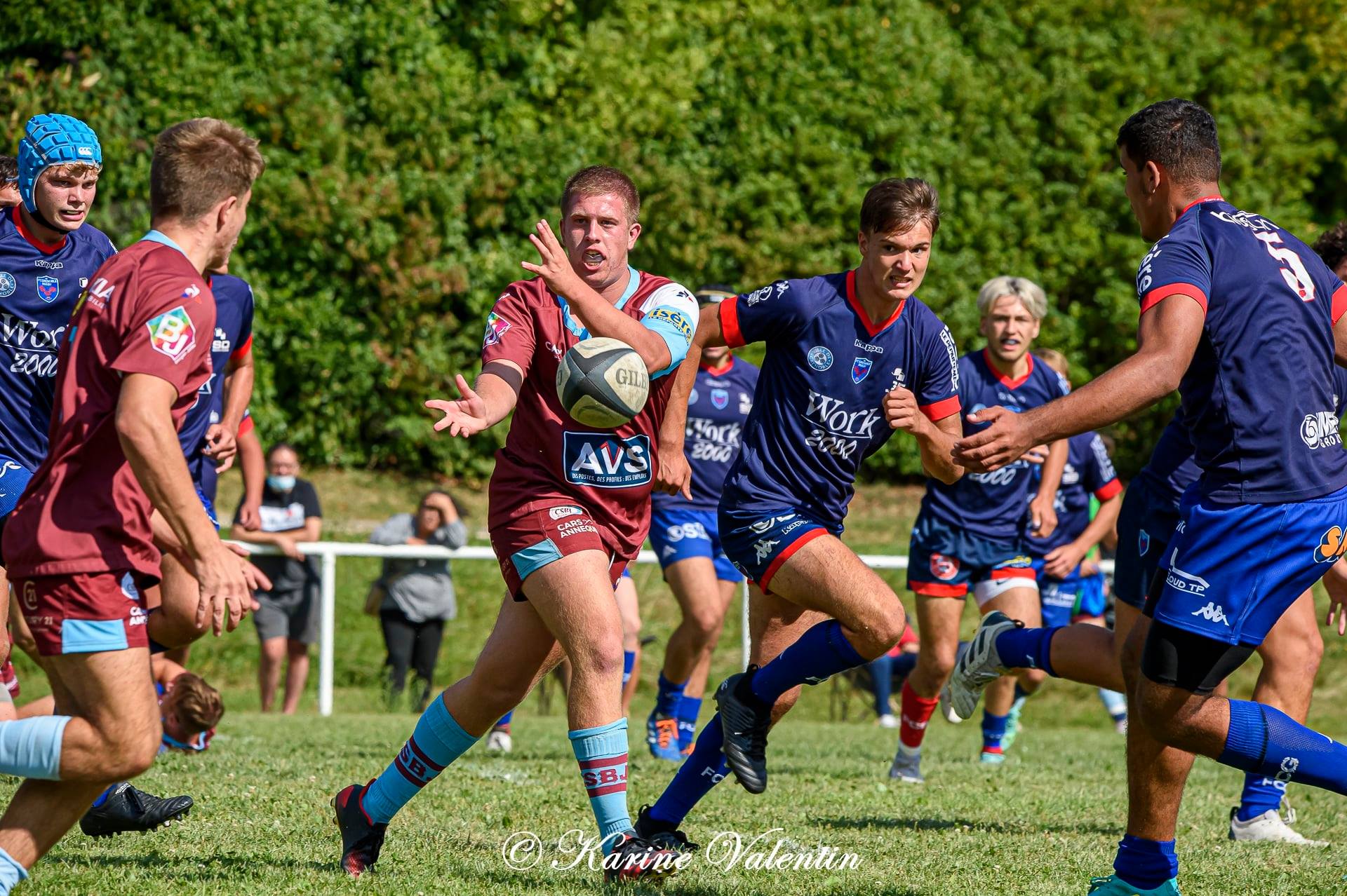  FC Grenoble Rugby - CS Bourgoin-Jallieu - Rugby - Crabos - FC Grenoble vs CS Bourgoin-Jallieu (#CrabosFCGvCSBJ2021aou) Photo by: Karine Valentin | Siuxy Sports 2021-08-28