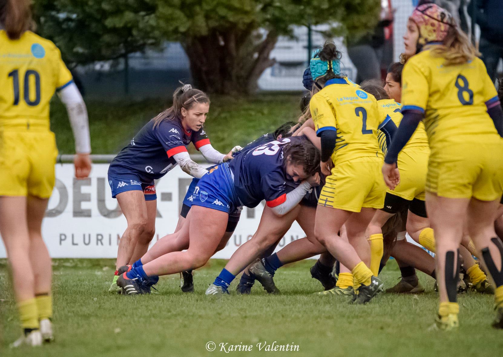  FC Grenoble Rugby - ASM Romagnat rugby féminin - Rugby - FC Grenoble VS ASM Romagnat (#GrenobleVsASMR2021jan) Photo by: Karine Valentin | Siuxy Sports 2021-01-24