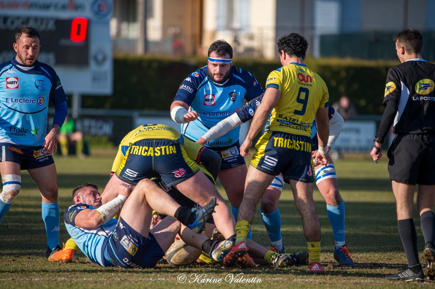  Saint-Marcellin Sports - Rugby Club Tricastin - Rugby - Saint-Marcellin vs Tricastin - Équipe 1 (#SMSvsRCT2022Eq1) Photo by: Karine Valentin | Siuxy Sports 2022-02-13