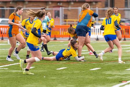 RSEQ - Rugby Fem - John Abbott (55) vs (12) André Laurendeau - Finals - Reel A1