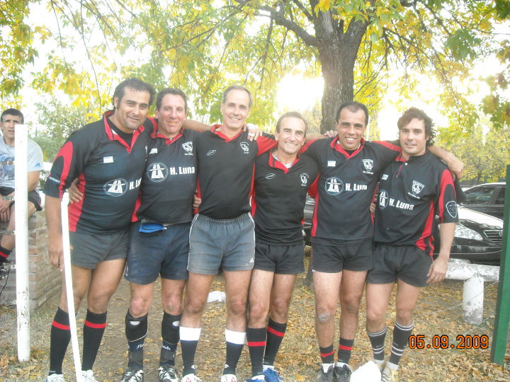 Pablo Daniel BUSTOS - Guillermo GARAT - Brian LEDESMA - Fabian MEDINA -  Las Anguilas Rugby -  - RugbyV -  () Photo by:  | Siuxy Sports 2009-09-05