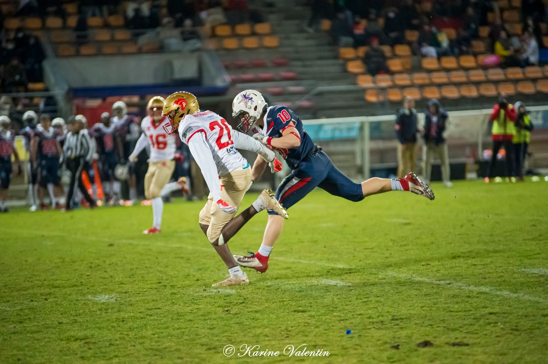 Grenoble - Aix-en-Provence - Football - Centaures vs Argonautes (#CentauresVsArgonautes2022) Photo by: Karine Valentin | Siuxy Sports 2022-02-19