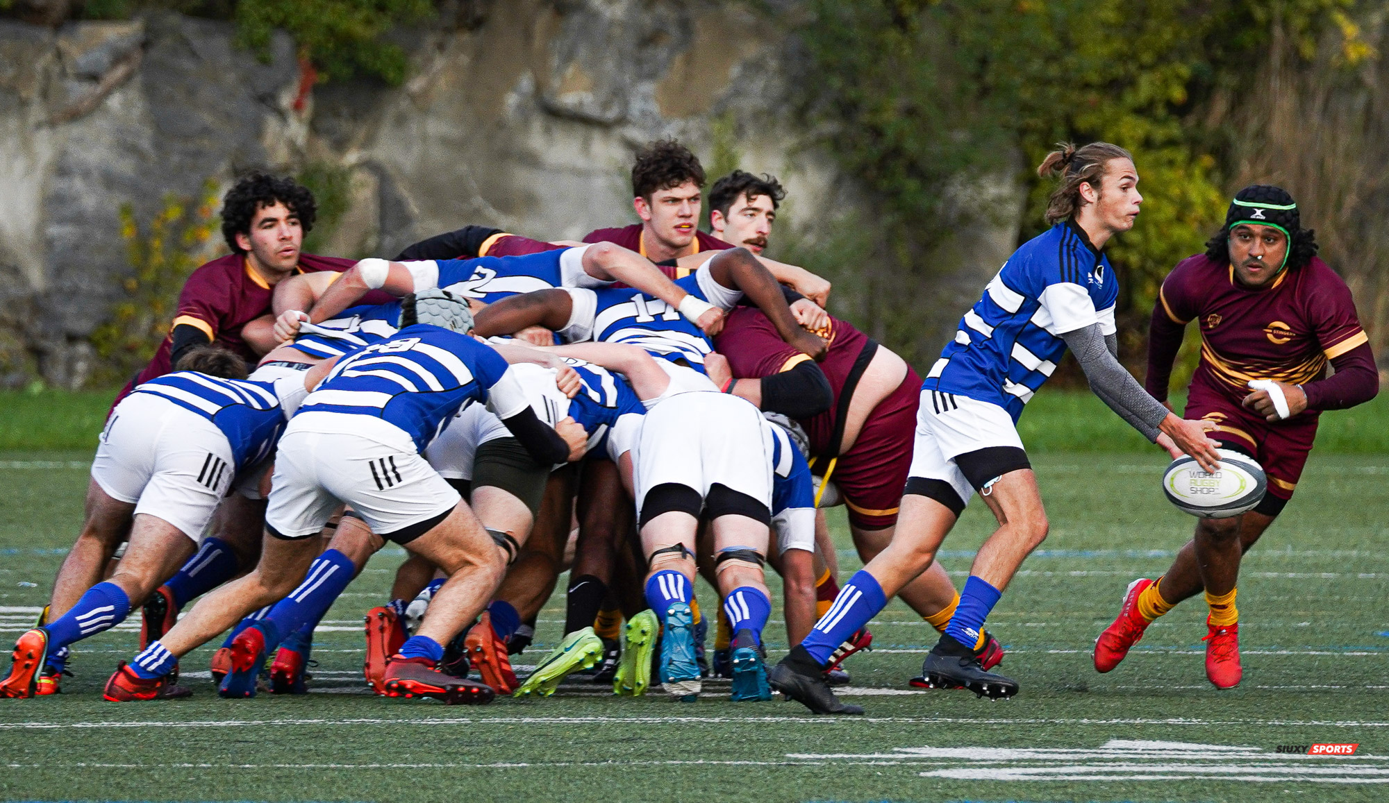 Mohamed ALMOALLIM - Sean D'ALESIO - Ben LAURIN - Joseph RIKELY-KRINDLE - Romain SAUVÉ -   -  - Rugby -  () Photo by:  | Siuxy Sports 2021-10-23