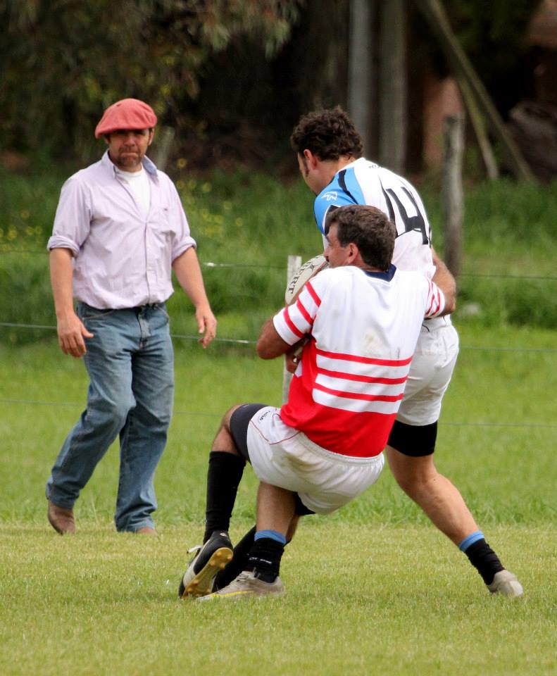  Areco Rugby Club - Centro Naval - RugbyV - Areco vs RON XV (Centro Naval) - Primer Encuentro de Veteranos en Areco con Vaquillona c/ Cuero 2014 (#ArecoVsRONXV2014) Photo by: Luis Robredo | Siuxy Sports 2014-10-18