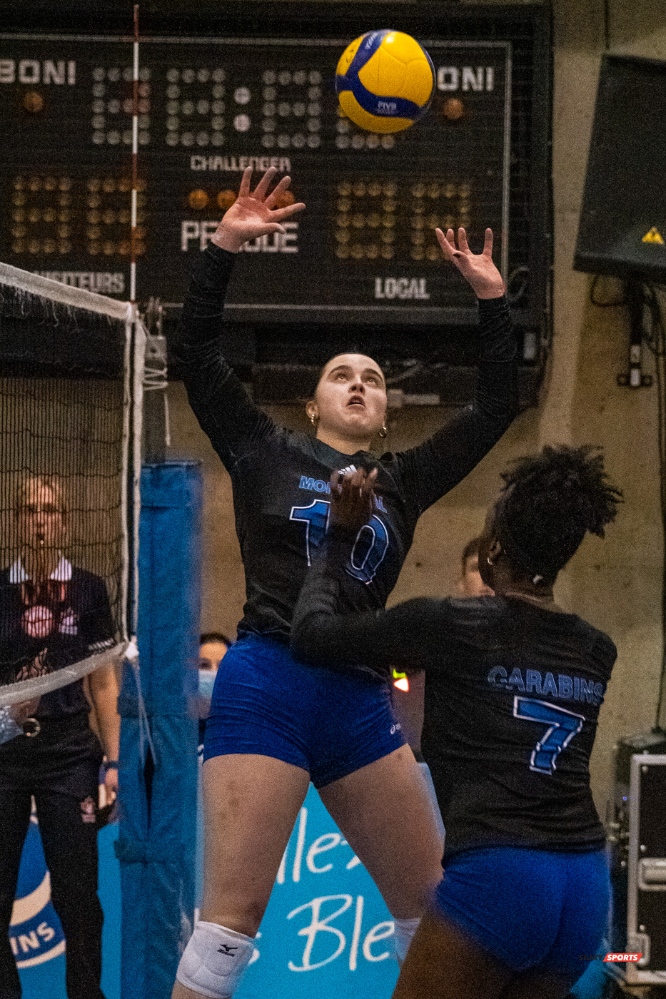Sarah MCGLASHAN -  Université de Montréal - Université du Québec à Montréal - Volleyball - Université de Montréal vs Université du Québec à Montréal - Volleyball Fém (#CrbnsVsCtdns2022VollF) Photo by:  | Siuxy Sports 2022-02-26