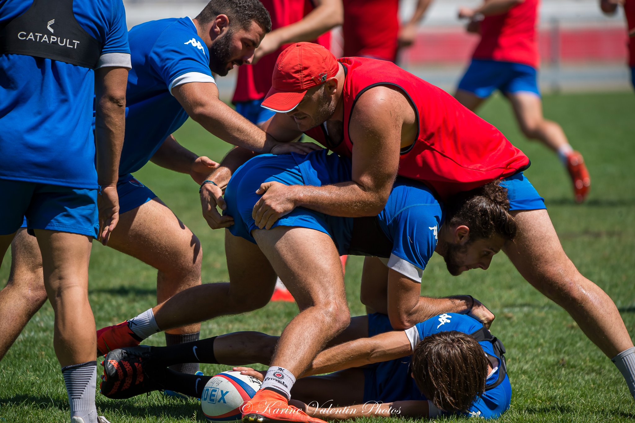 FC Grenoble Rugby -  - Rugby - ENTRAINEMENT FCG DU 9 AOUT 2022 (#FCG4entrainement2022) Photo by: Karine Valentin | Siuxy Sports 2022-08-09