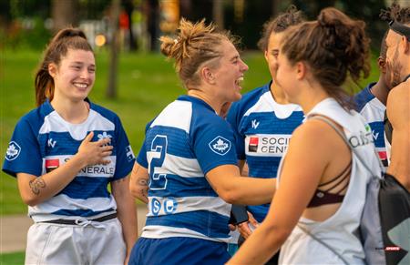 RUGBY QUÉBEC (96) VS (0) ONTARIO BLUES - RUGBY FÉMININ XV SR - Post Match - Reel C