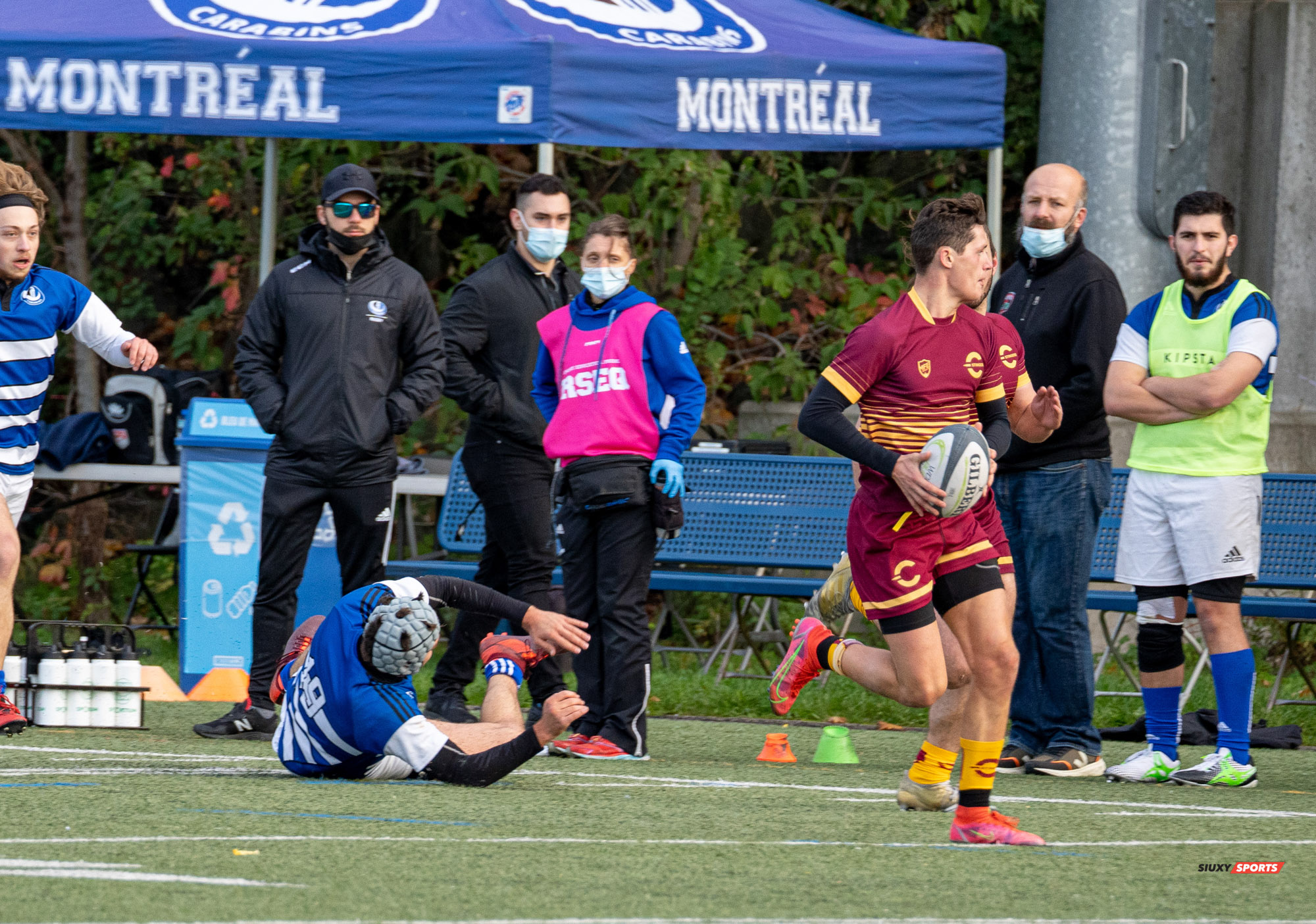 Arthur DU CHAFFAUT -  Université de Montréal - Université Concordia - Rugby -  (#UdeMvsConcordia2021M) Photo by:  | Siuxy Sports 2021-10-23
