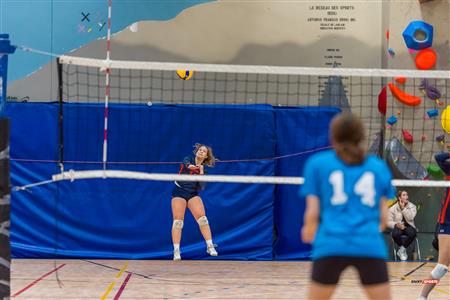RSEQ - Volleyball C F D2 Sud-Ouest - Tournoi 4 - Sect F - André Laurendeau (2) vs (1) Gérald Godin