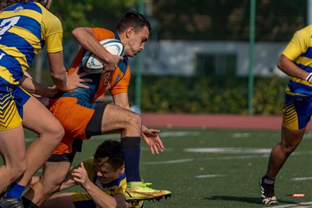 RSEQ - Rugby Masc - André Laurendeau (14) vs (33) John Abbott College - Reel A