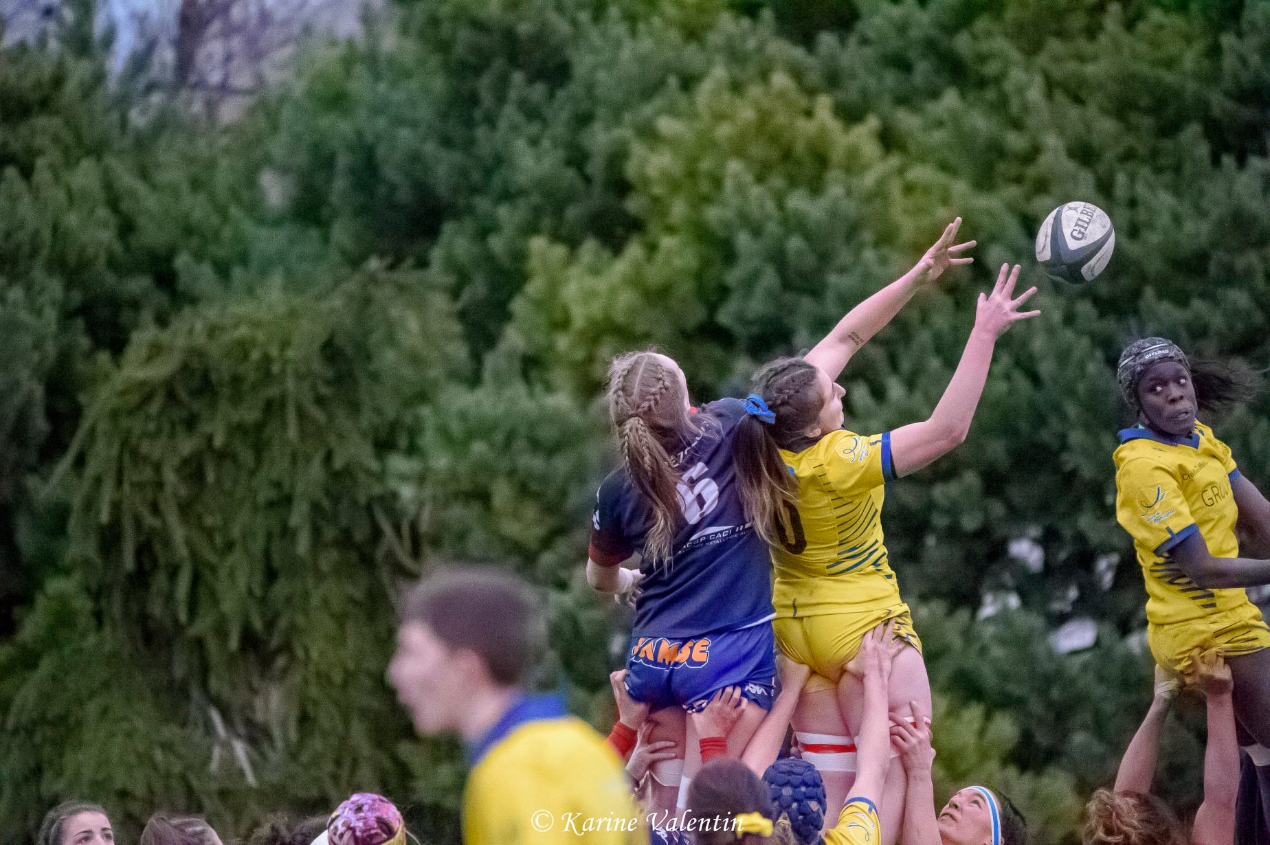  FC Grenoble Rugby - ASM Romagnat rugby féminin - Rugby - FC Grenoble VS ASM Romagnat (#GrenobleVsASMR2021jan) Photo by: Karine Valentin | Siuxy Sports 2021-01-24