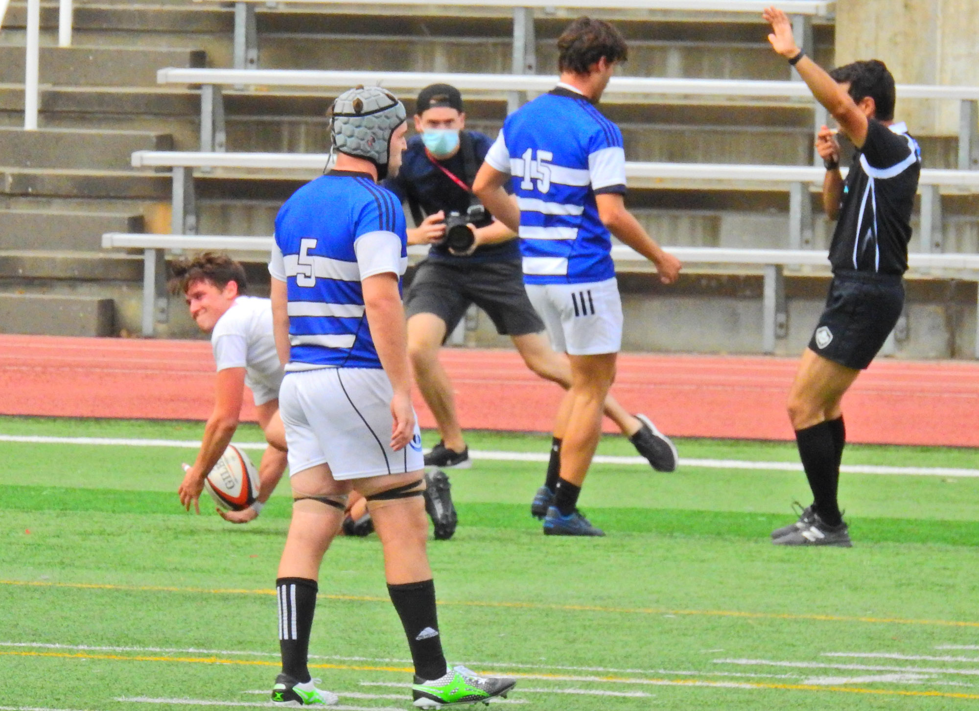Jean-François BLANCHETTE - Christopher MICHELETTI -  Université de Montréal - Université McGill - Rugby - Try (#McGillvsUdeM) Photo by:  | Siuxy Sports 2021-09-11