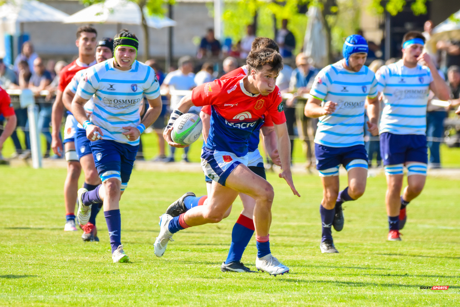  Club Atlético Banco de la Nación Argentina - Asociación Deportiva Francesa - Rugby - URBA - Primera A - Banco Nacion (36) vs (38) Deportiva Francesa (#URBACABNADepo2022A) Photo by: Ignacio Pousa | Siuxy Sports 2022-09-24