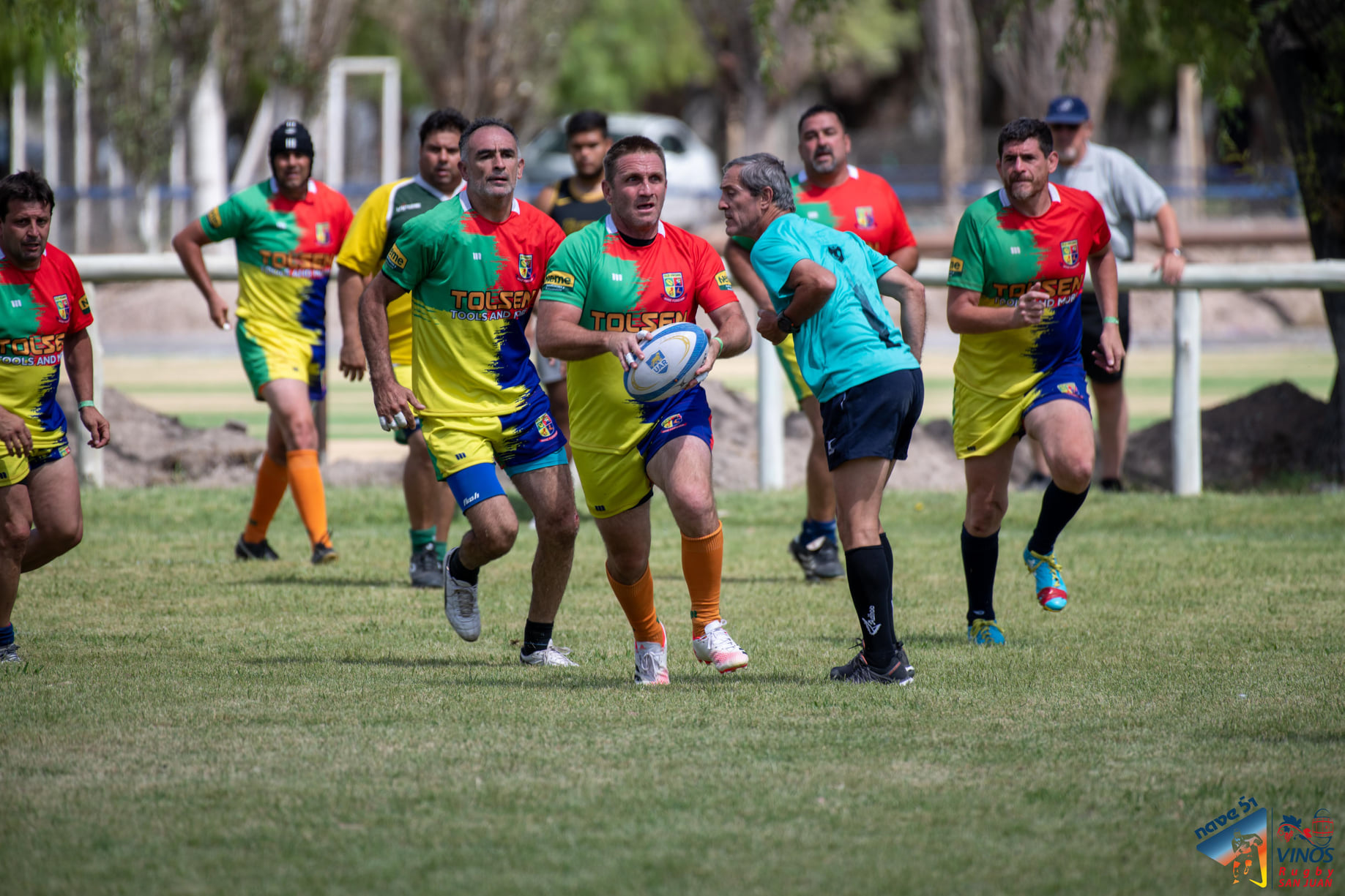  VINOS Rugby - Fund. Old Virgins - RugbyV - 51 Nacional de Veteranos de Rugby San Juan - VINOS vs Old Virgin (#51NaVeSJ21VINOSvOldVirgin) Photo by: Diego van Domselaar | Siuxy Sports 2021-11-15