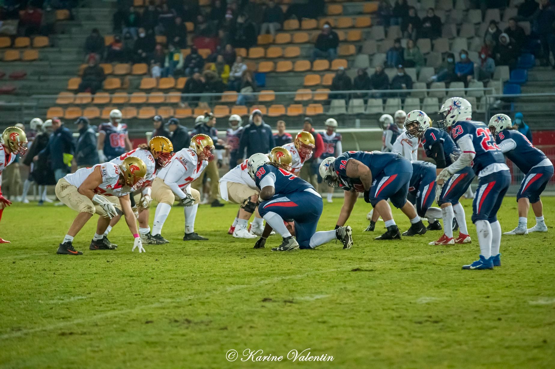 Grenoble - Aix-en-Provence - Football - Centaures vs Argonautes (#CentauresVsArgonautes2022) Photo by: Karine Valentin | Siuxy Sports 2022-02-19