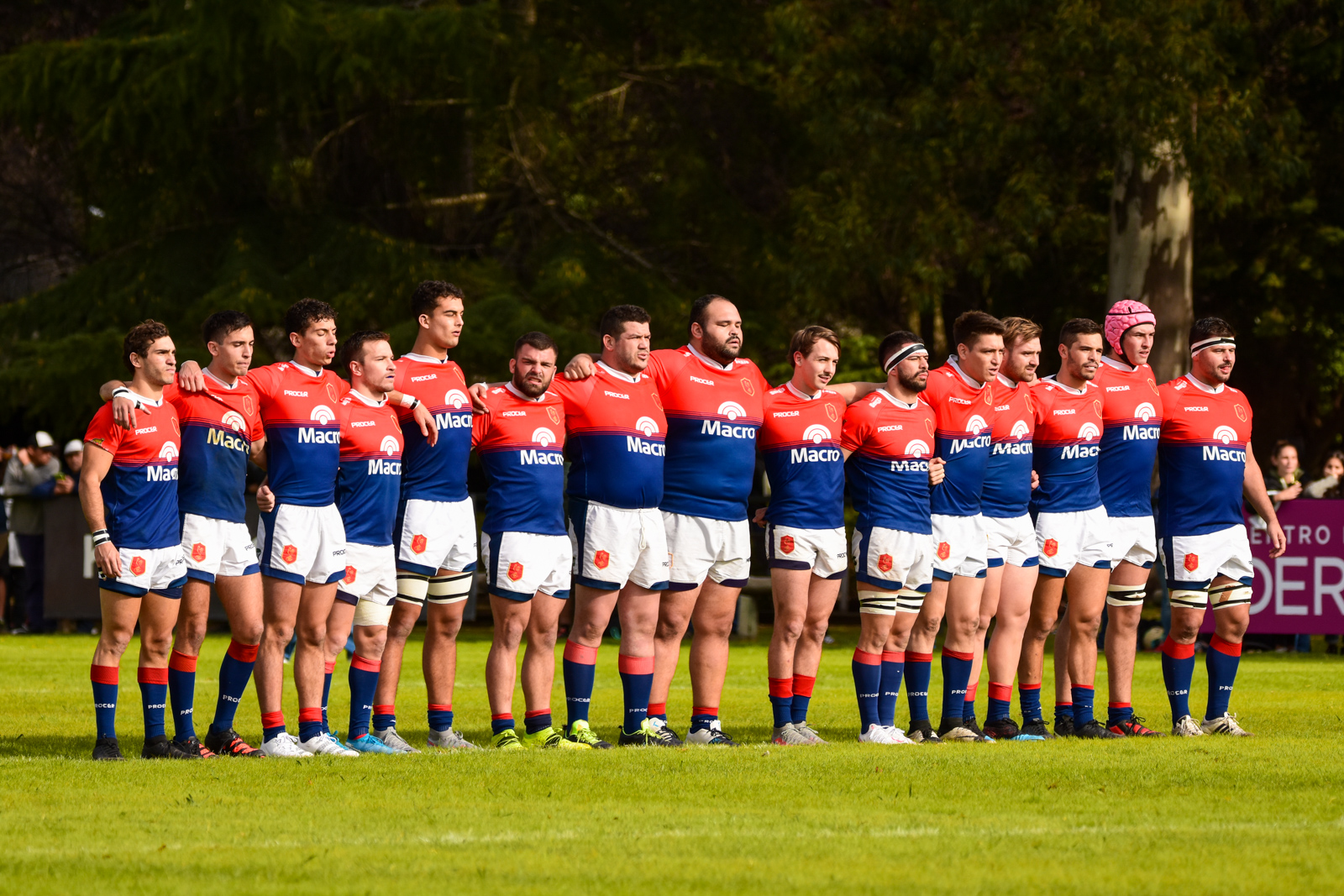 Blas BONORINO - Pedro CARLUCCIO - Luca D'ESPÓSITO - Pedro ESPINAL - Ezequiel IBAZETA - Marcos ISELLA - Matias LORENZON - Juan Cruz PÉREZ RACHEL - Pedro ROCA - Juan Pablo SANTILLI - Nicolas SPANDRE -  San Patricio - Asociación Deportiva Francesa - Rugby - San Patricio (11) VS (15) Deportiva Francesa - URBA -  Primera (#SanPatricioADF-URBA1ra2022) Photo by: Ignacio Pousa | Siuxy Sports 2022-04-30