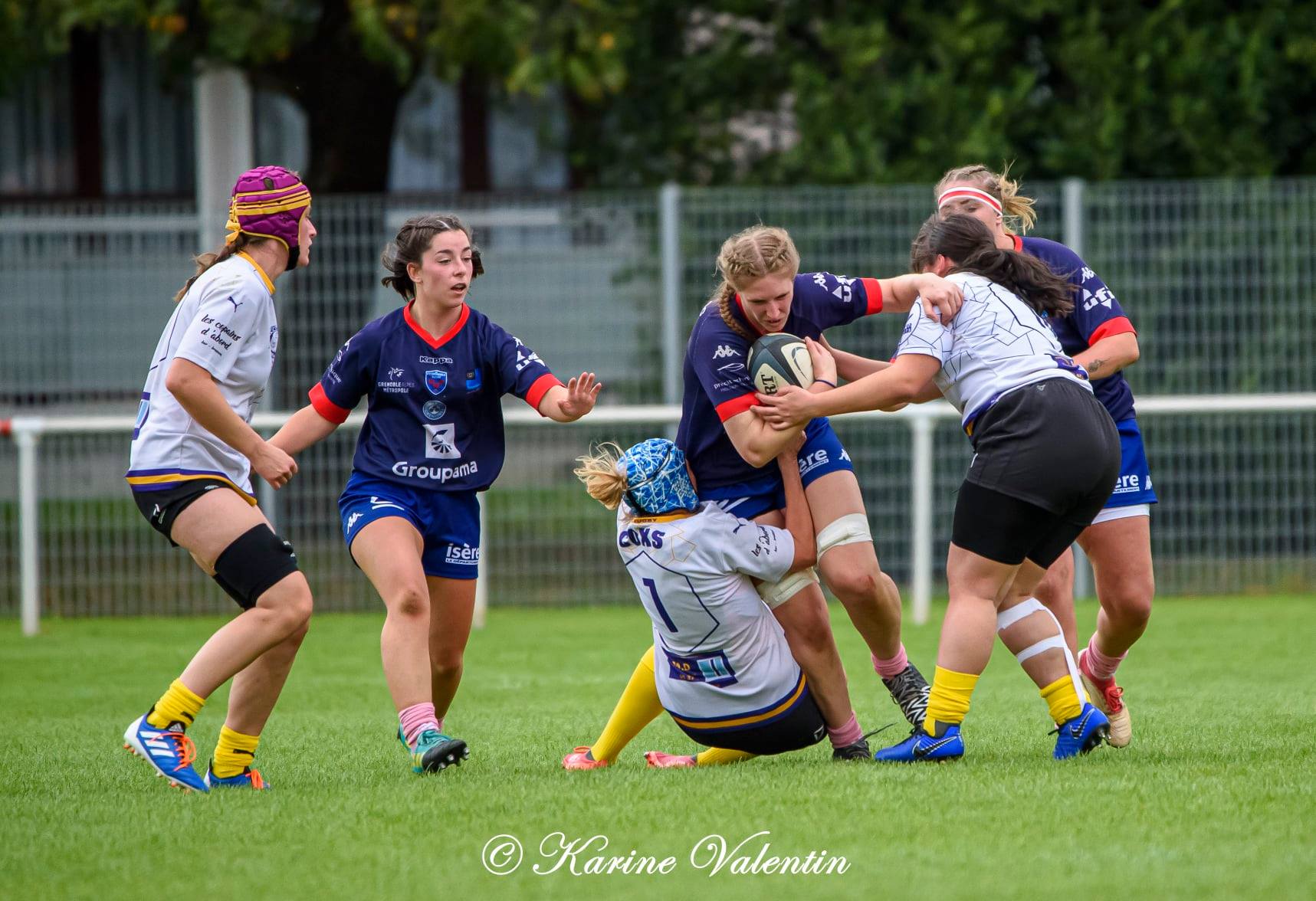  FC Grenoble Rugby - GUC-SMH - Rugby - Grenoble Amazones vs GUC-SMH (#AmazonesVsGUCSMH2021oct) Photo by: Karine Valentin | Siuxy Sports 2021-10-03