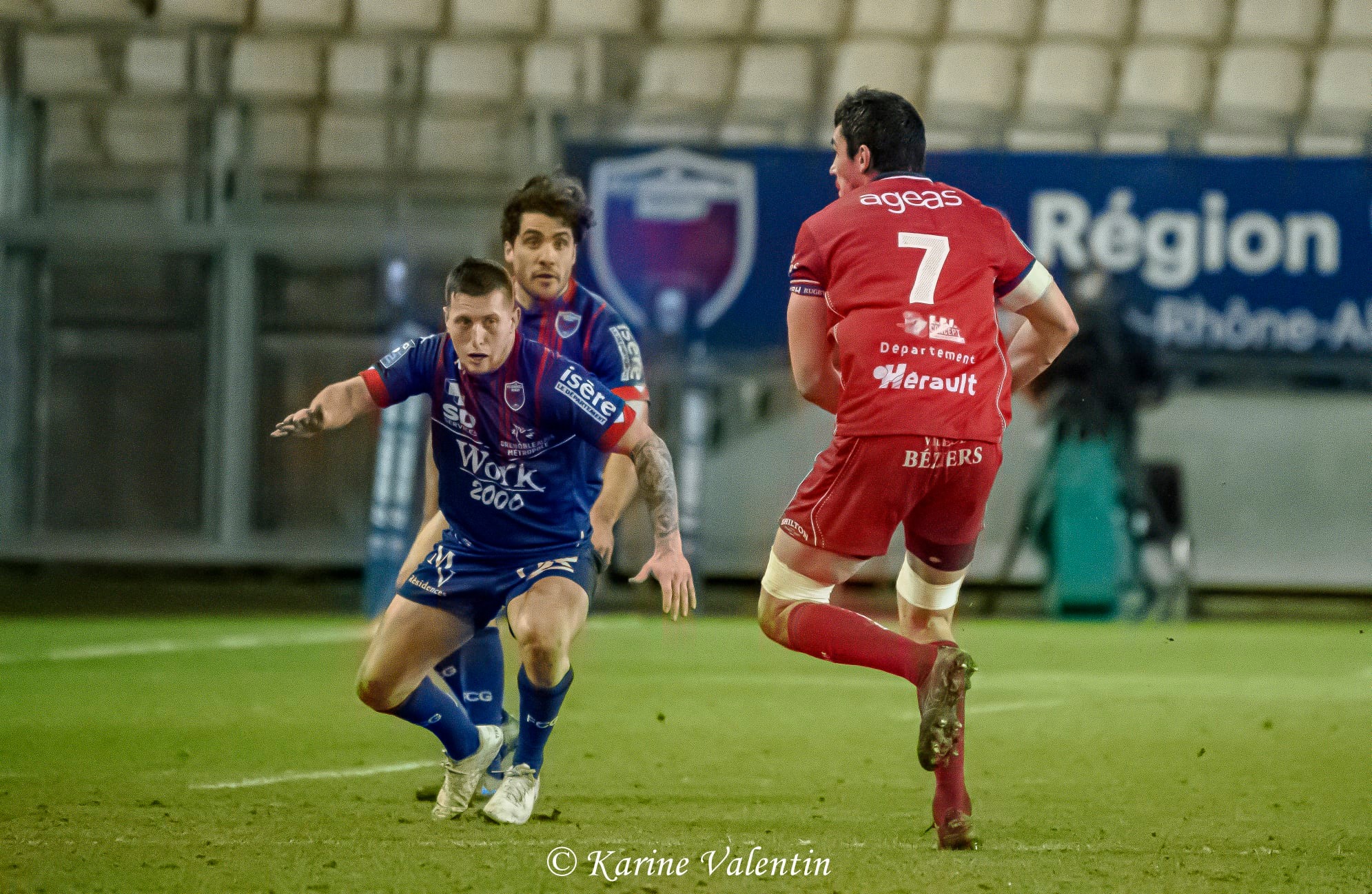  FC Grenoble Rugby - AS Béziers Hérault - Rugby - FC Grenoble VS ASBH (#GrenobleASBH2021jan) Photo by: Karine Valentin | Siuxy Sports 2021-01-29
