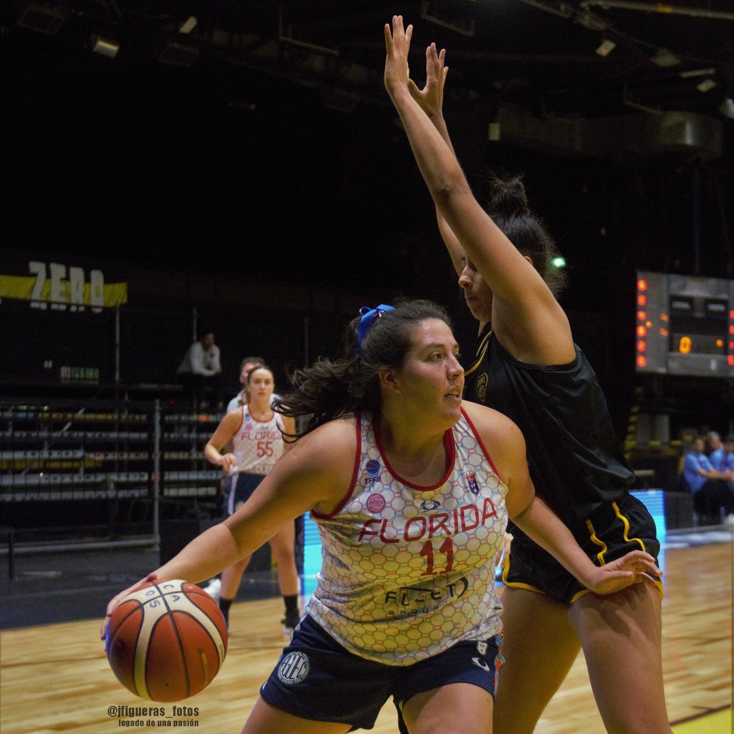  Obras Sanitarias - Club Unión Florida - Basketball - Obras Vs Union Florida - Liga Fém. Basquet 2022 (#ObrasUFLORIDA2022bask) Photo by: Julián Marcelo Figueras | Siuxy Sports 2022-04-01