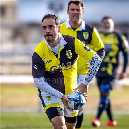 Jovatos Rugby calentando motores previo al partido frente a Cebrarians Rugby Classics