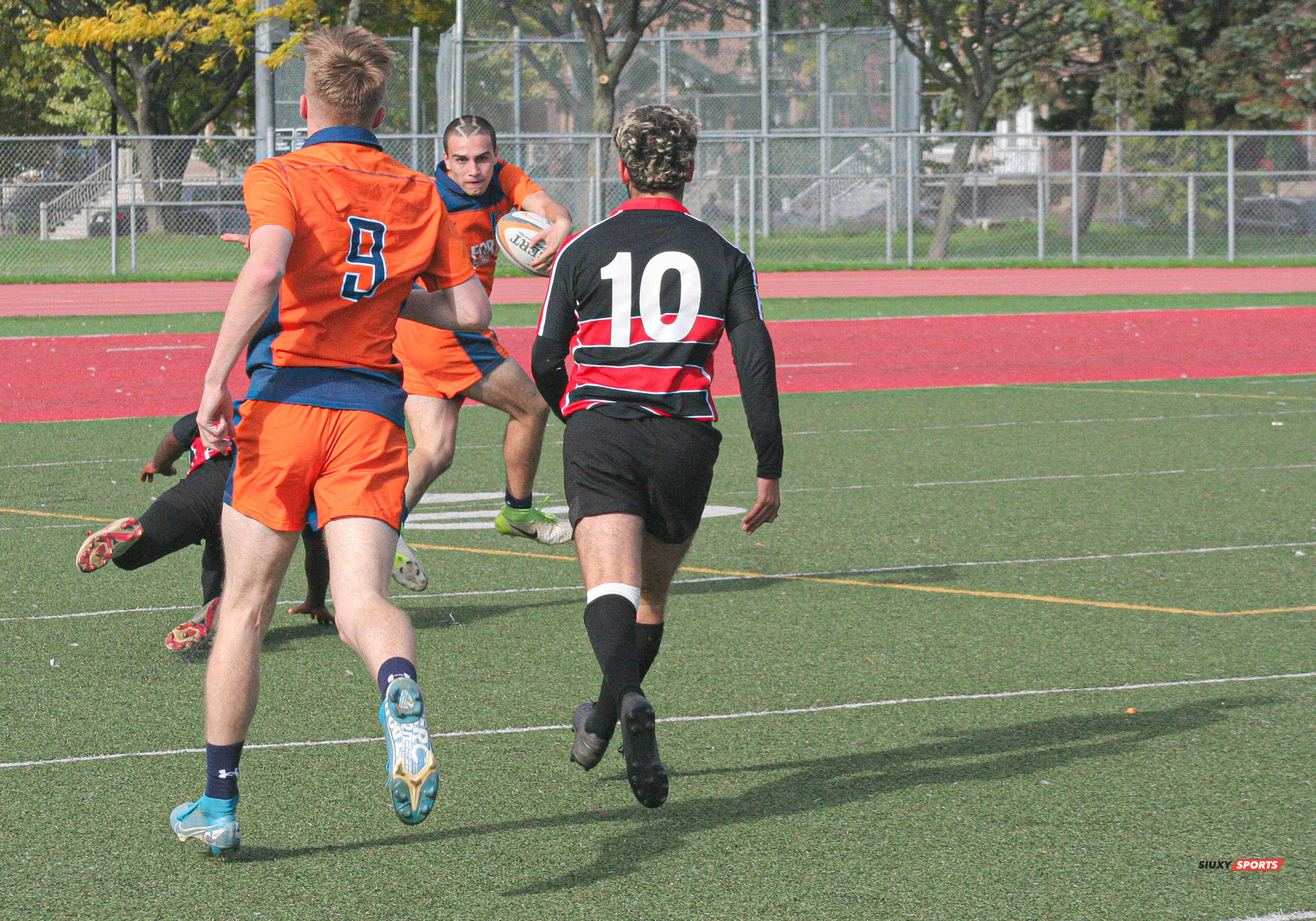 Agustin APARDIAN TAVIDIAN - Jules SALVAN -  Cégep André Laurendeau - Cégep Vanier - Rugby -  (#ALvsVanier2021M) Photo by:  | Siuxy Sports 2021-10-10