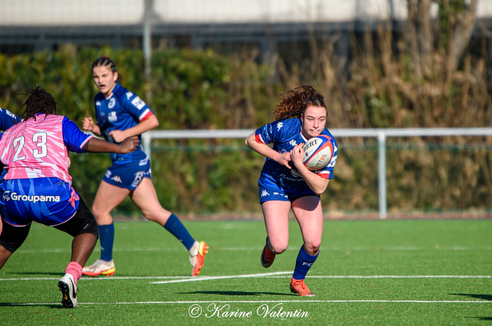 Florine THIRON -  FC Grenoble Rugby - Stade Français - Rugby - FC Grenoble Vs Stade Français (#AmznesVsPinkRckts2022) Photo by: Karine Valentin | Siuxy Sports 2022-01-16