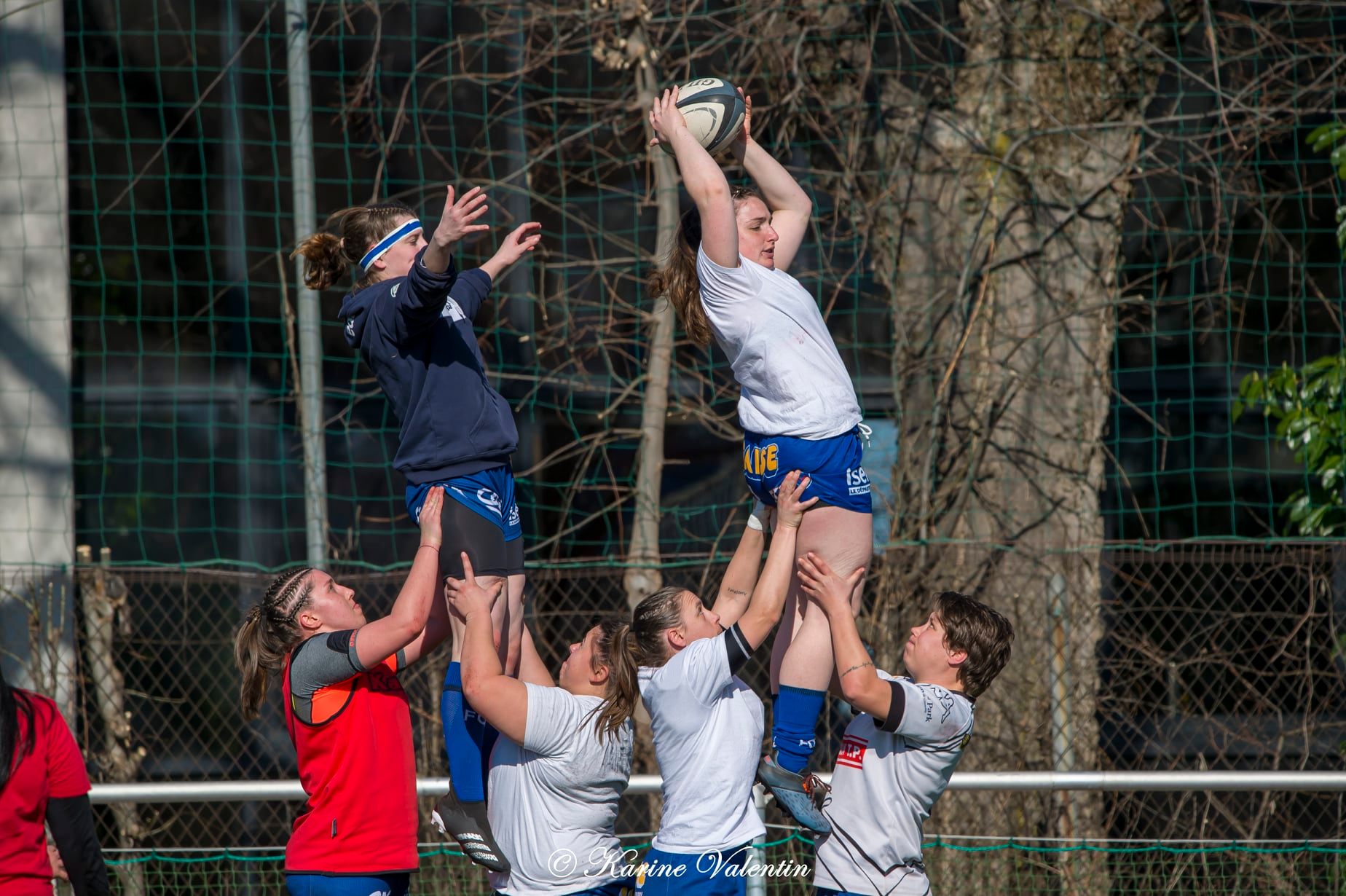  FC Grenoble Rugby - Stade Olympique de Chambéry rugby - Rugby - FC Grenoble (76-7) SOC Rugby - Féd1 (#AmazonesVsSOC2022) Photo by: Karine Valentin | Siuxy Sports 2022-02-27
