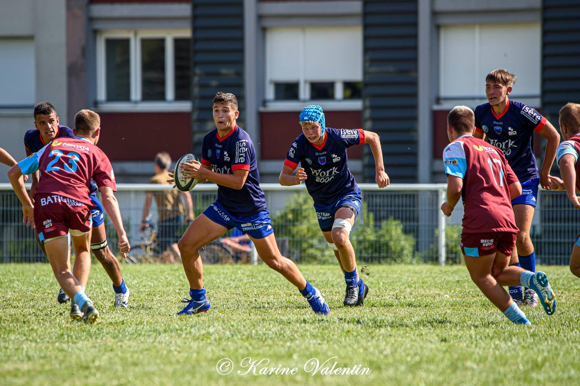  FC Grenoble Rugby - CS Bourgoin-Jallieu - Rugby - Crabos - FC Grenoble vs CS Bourgoin-Jallieu (#CrabosFCGvCSBJ2021aou) Photo by: Karine Valentin | Siuxy Sports 2021-08-28