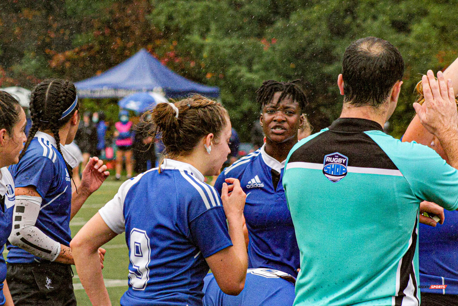 Ngalula FUAMBA - Danny O'SHEA -  Université de Montréal -  - Rugby -  (#UdMvsMcGill2021w) Photo by:  | Siuxy Sports 2021-10-16