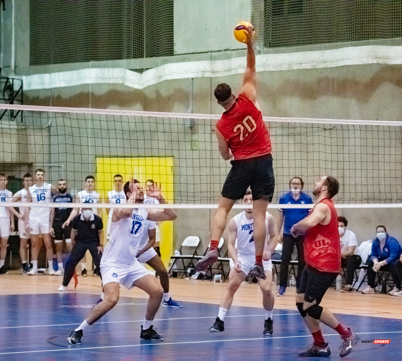 Ludovic MARTIN -  Université de Montréal - Université Laval - Volleyball - Université de Montréal (3) vs Université Laval (2) (#CarabinsVsRgeOr2022VolleyM) Photo by:  | Siuxy Sports 2022-03-05