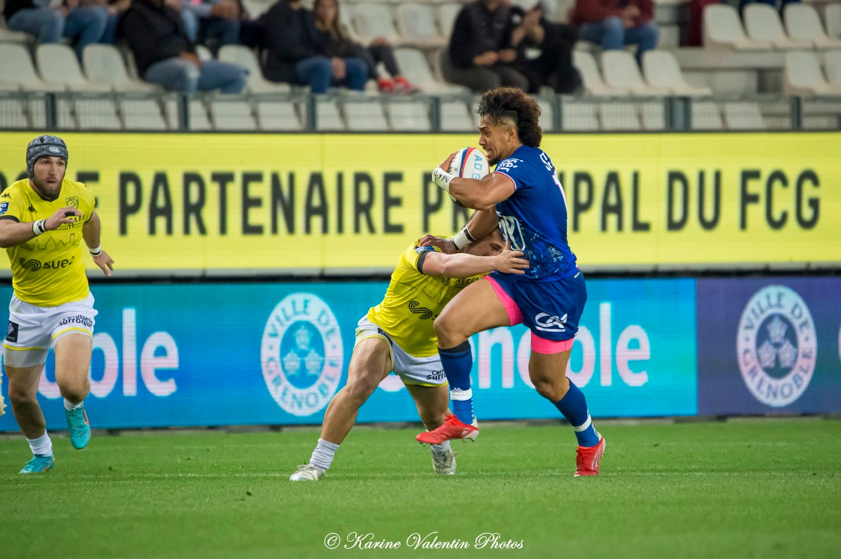  FC Grenoble Rugby - US Carcassonne - Rugby - Grenoble (28) vs (23) Carcassonne (#FCGRvsUSC2022) Photo by: Karine Valentin | Siuxy Sports 2022-04-22