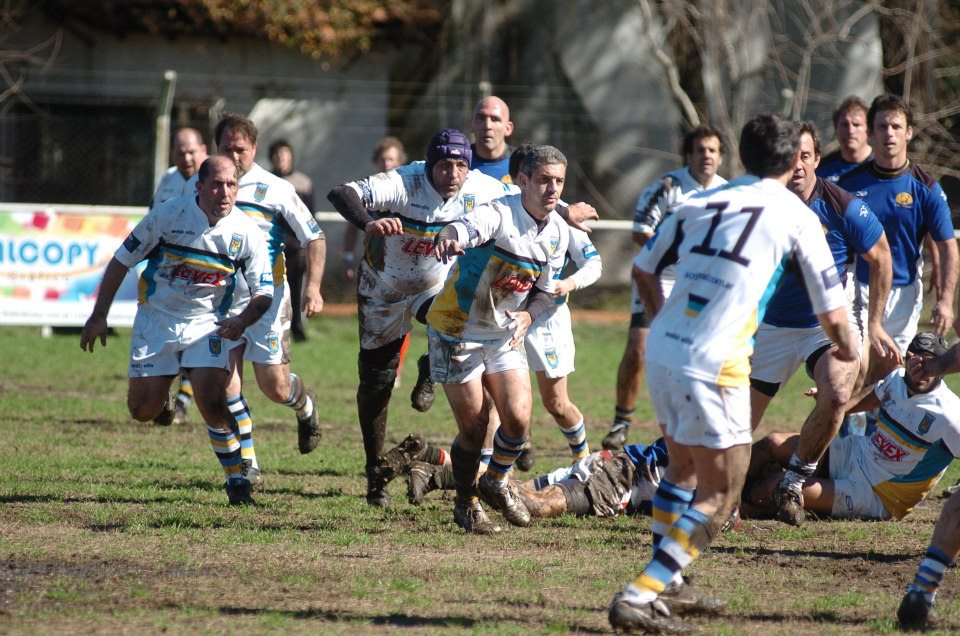 Guillermo BAROUSSE - Christian BONAVENTURA - Bernardo FERNANDEZ - Enrique FINOCHIETTO -  Los Cedros -  - Rugby - Cedros Pumas Classic () Photo by:  | Siuxy Sports 2012-07-17