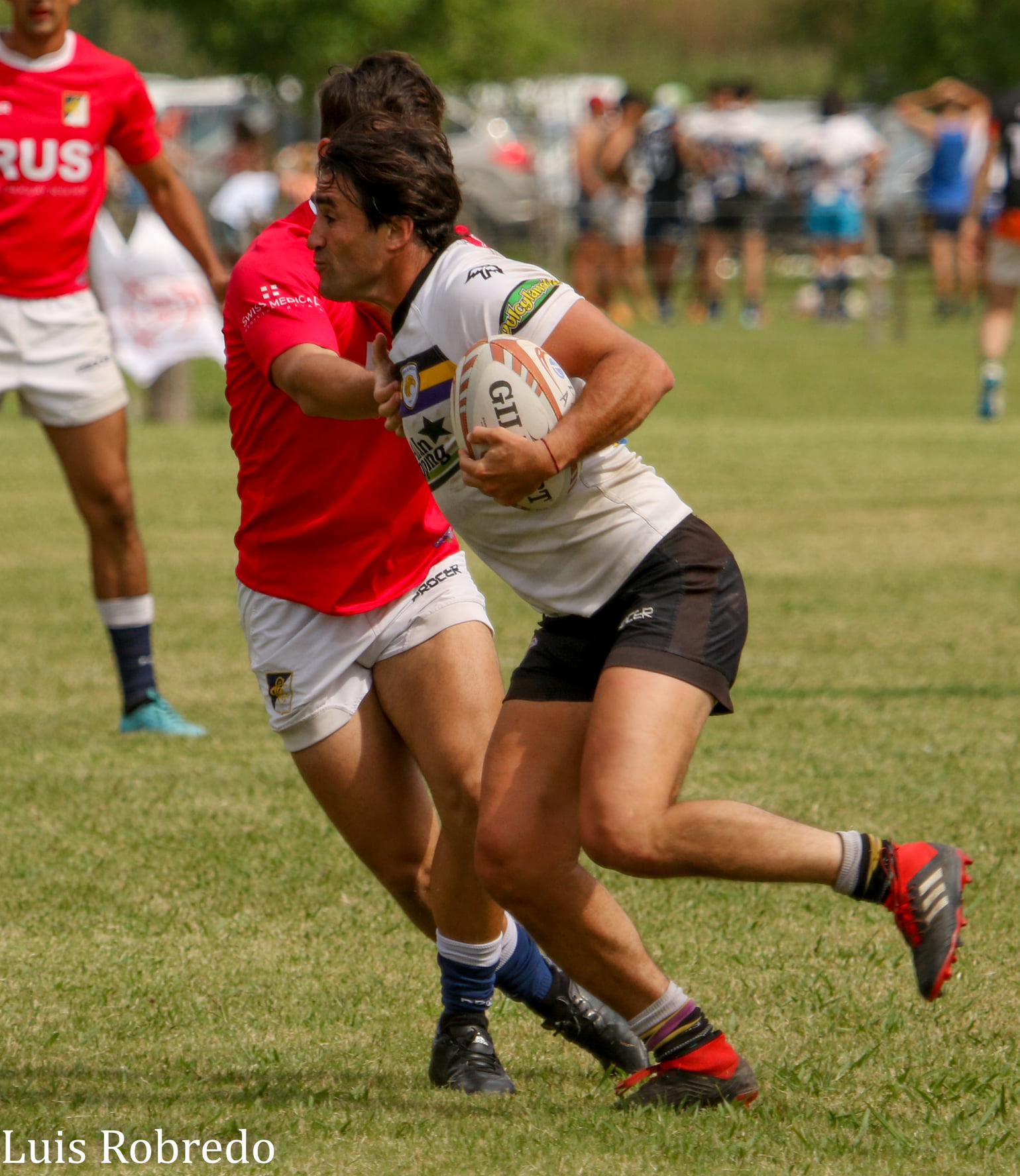  Club Atlético San Antonio de Padua - Club Champagnat - Rugby - Seven de la Tradición 2021 - San Antonio de Areco (#SevenTradicion2021-CASAPaduaVsChampa) Photo by: Luis Robredo | Siuxy Sports 2021-12-05
