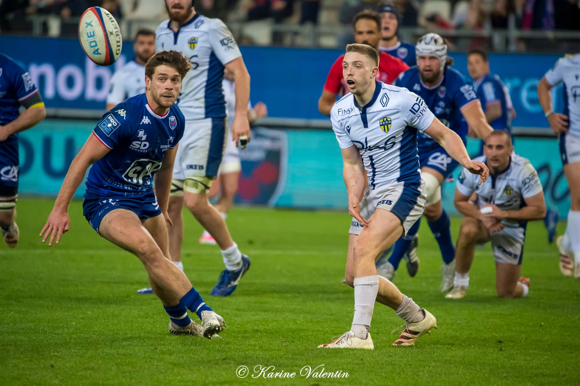  FC Grenoble Rugby - USON Nevers - Rugby - FC Grenoble Rugby (34) vs USON Nevers (10) - 2022 (#FCGvsUSON2022) Photo by: Karine Valentin | Siuxy Sports 2022-03-04