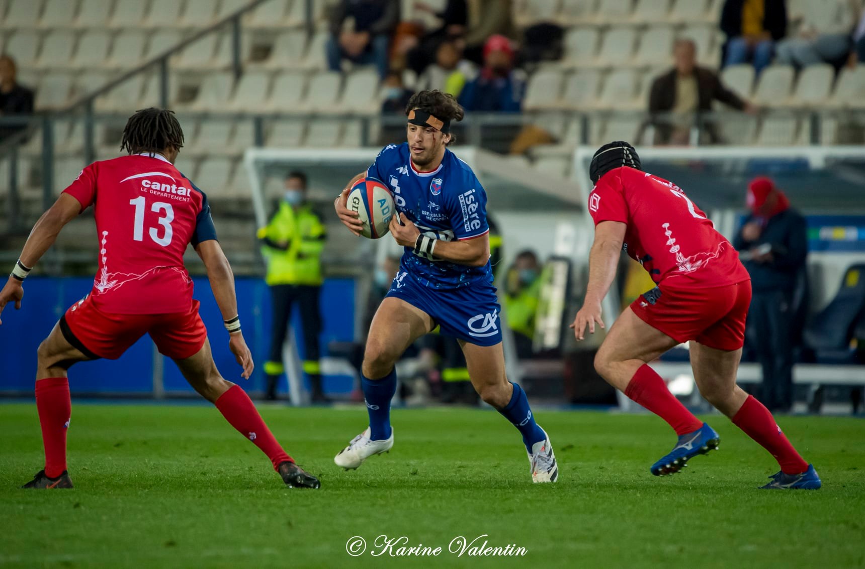 Bautista EZCURRA -  FC Grenoble Rugby - Stade Aurillacois - Rugby - FC Grenoble Rugby vs Stade Aurillacois - 2022 (#FCGvsSA2022R02) Photo by: Karine Valentin | Siuxy Sports 2022-02-18