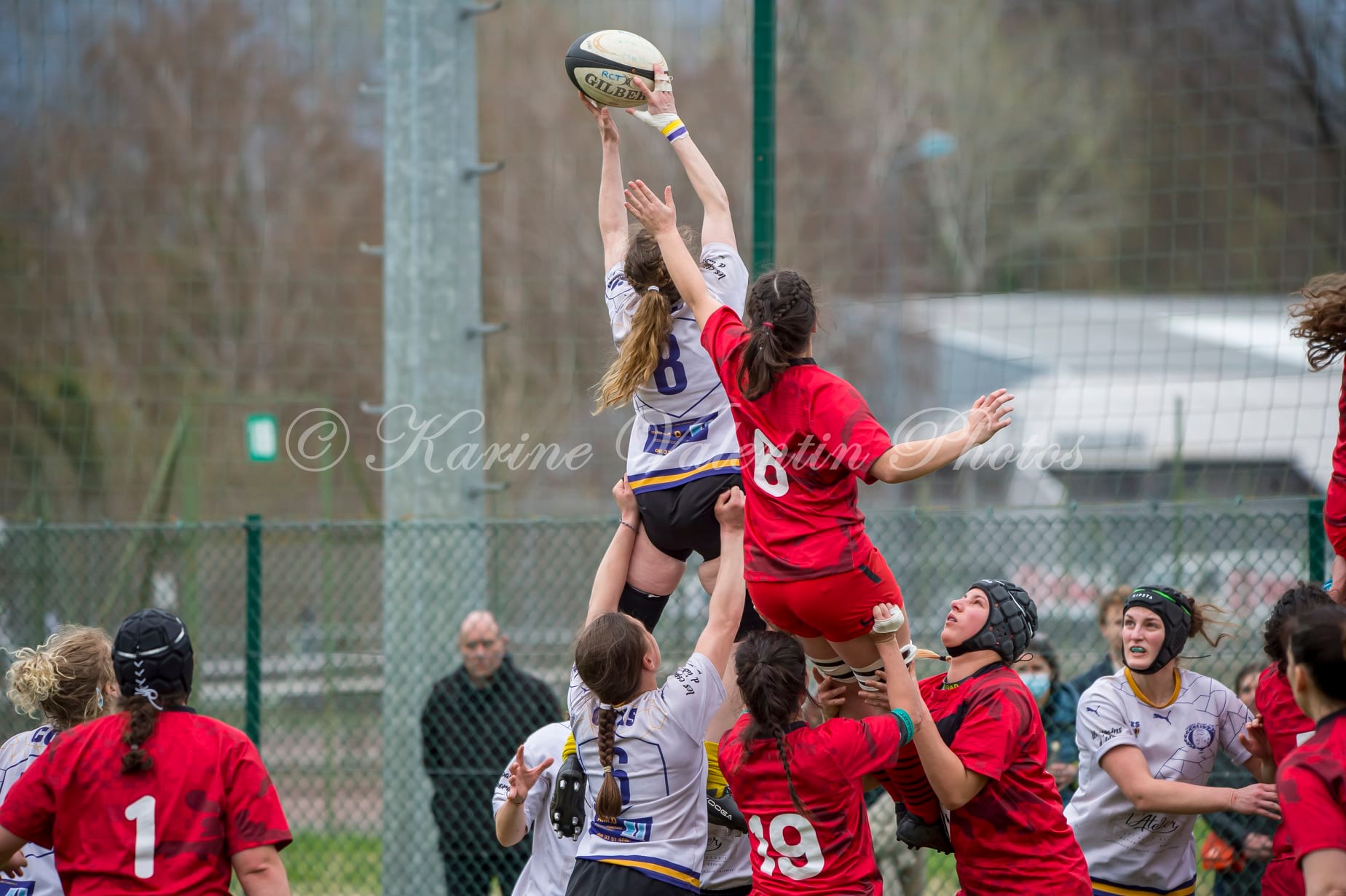  Grenoble Université Club Rugby - RC Toulonnais - Rugby - Grenoble Université Club Rugby (20) vs RC Toulonnais (7) - Rugby Fém Féd 1- 2022 (#COXSvsRCT2022) Photo by: Karine Valentin | Siuxy Sports 2022-03-20