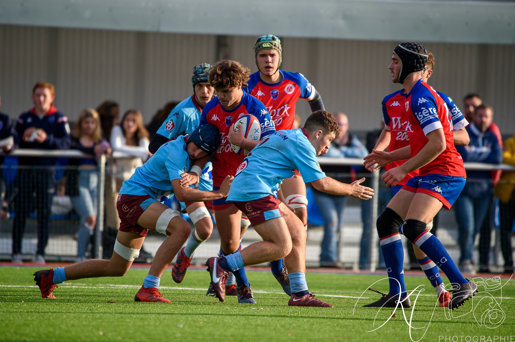  FC Grenoble Rugby - CS Bourgoin-Jallieu - Rugby - Elite Alamercery - FCG(65) vs (0) CSBJ (#AlamerceryFCGCSBJ2022) Photo by: Karine Valentin | Siuxy Sports 2022-11-12