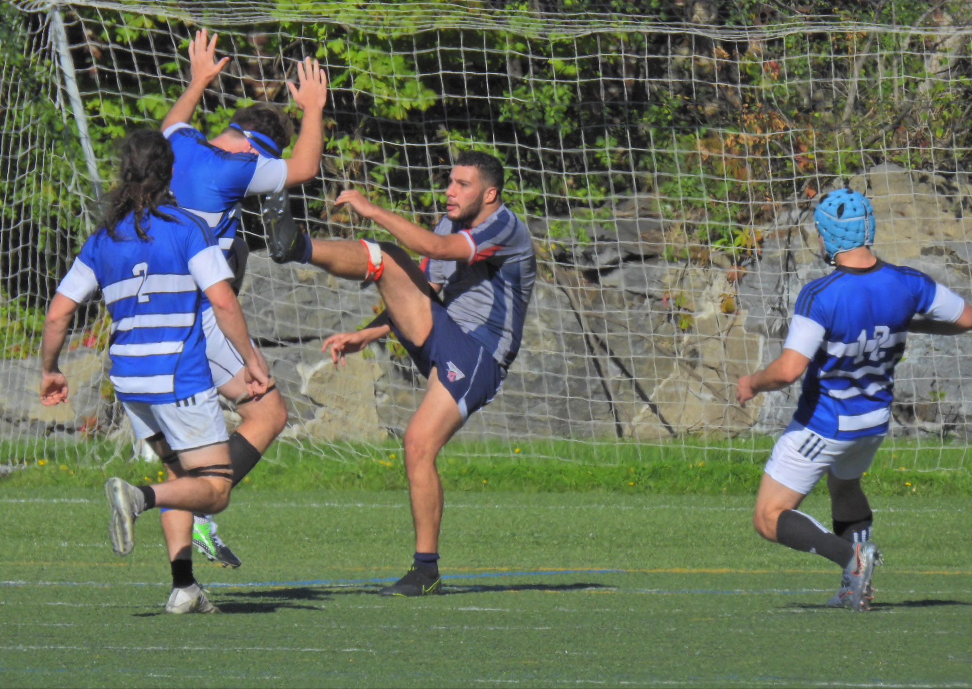 Jean-François BLANCHETTE - Gelel REZIG -  Université de Montréal - ÉTS (École de technologie supérieure) - Rugby -  (#UdeMvsETS) Photo by:  | Siuxy Sports 2021-09-19