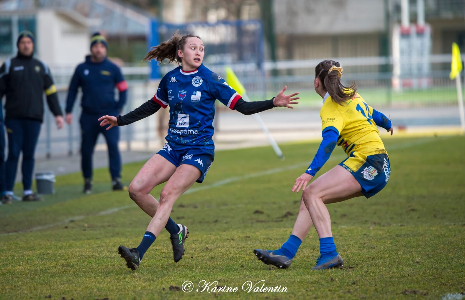  FC Grenoble Rugby - ASM Romagnat rugby féminin - Rugby - Grenoble Amazones vs ASM Romagnat (#FCGVsASMRomagnat2022) Photo by: Karine Valentin | Siuxy Sports 2022-02-06