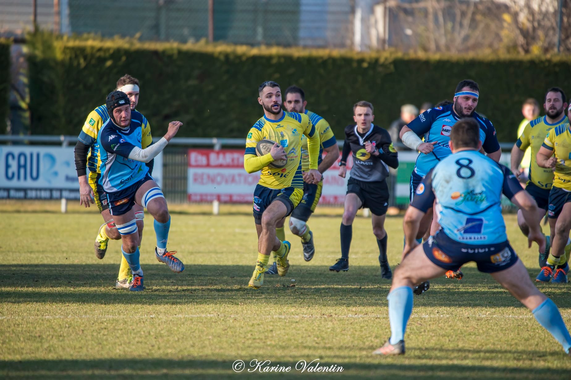  Saint-Marcellin Sports - Rugby Club Tricastin - Rugby - Saint-Marcellin vs Tricastin - Équipe 1 (#SMSvsRCT2022Eq1) Photo by: Karine Valentin | Siuxy Sports 2022-02-13
