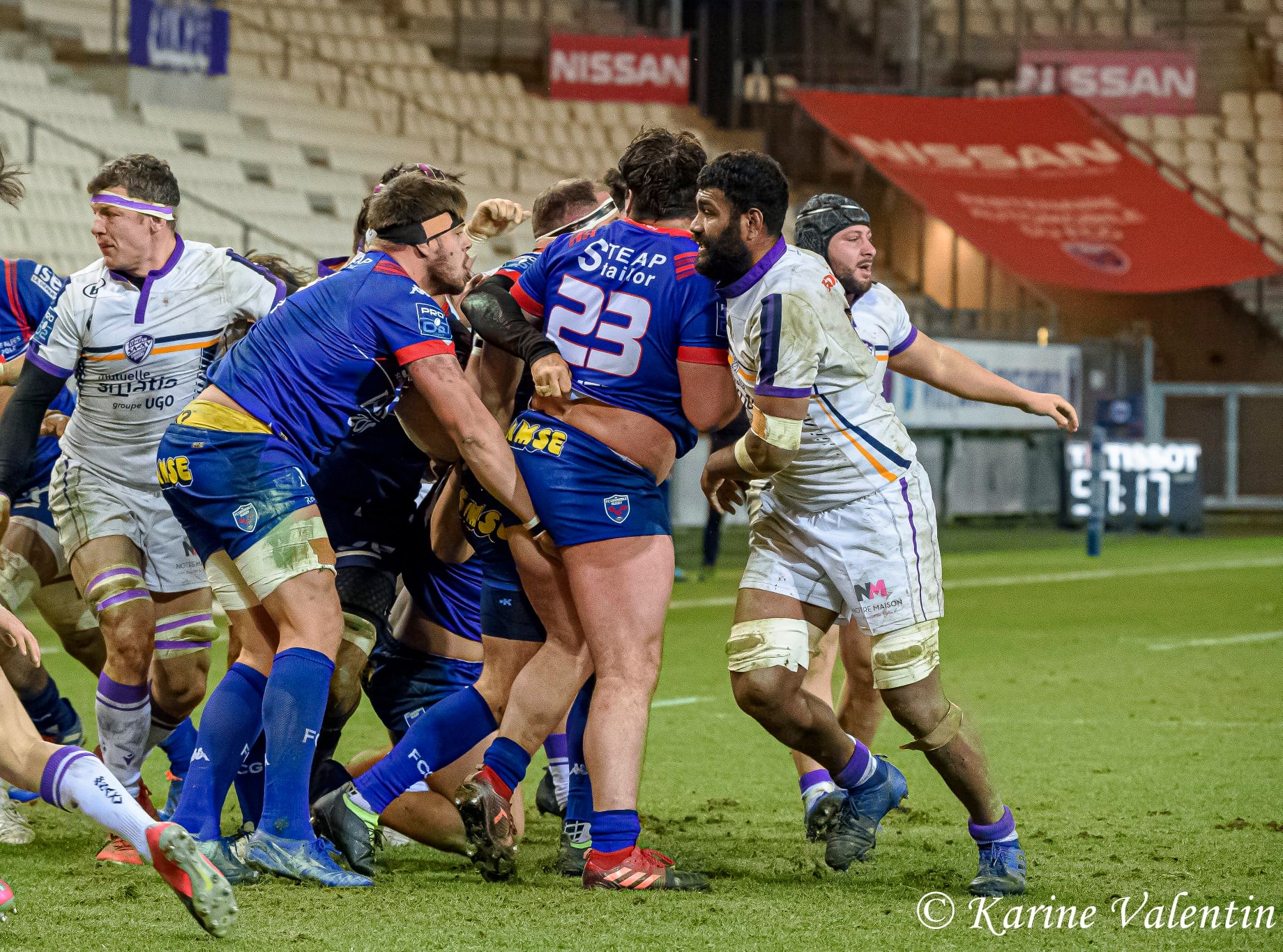  FC Grenoble Rugby - Soyaux Angoulême - Rugby - FC Grenoble VS Soyaux Angoulême (#GrenobleAngouleme2021jan) Photo by: Karine Valentin | Siuxy Sports 2021-01-15